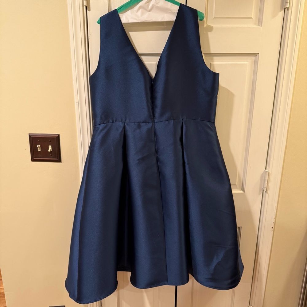 Chi Chi London navy floral dress UK22 US18 - Picture 7 of 7